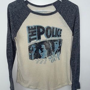 Lucky Brand XS The Police Ghost in the Machine Graphic